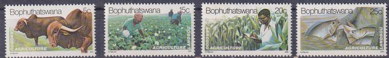 Stamps Bophuthatswana 1979 Agriculture