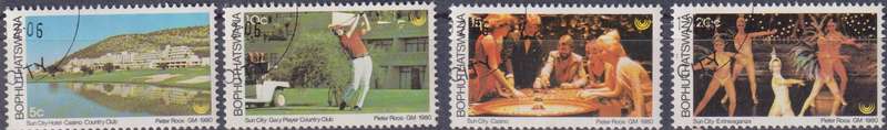 Stamps Bophuthatswana 1980 Tourism - Sun City