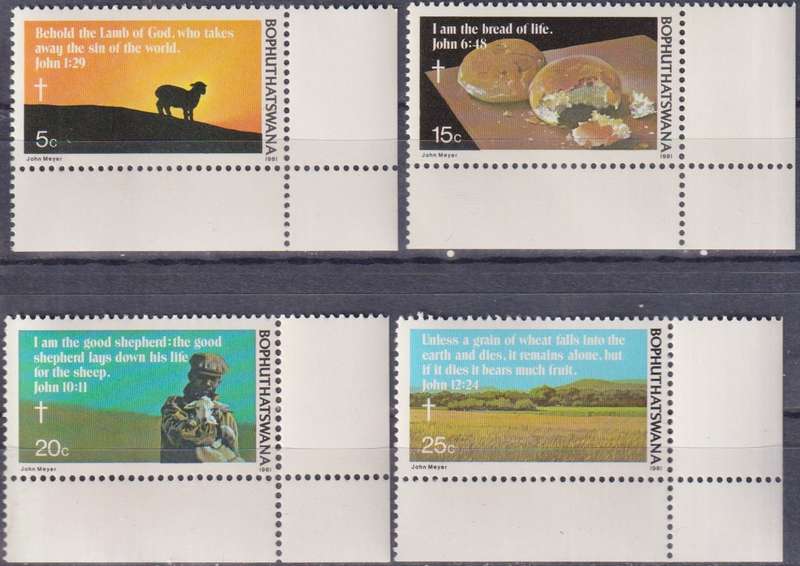 Stamps Bophuthatswana 1981 Easter