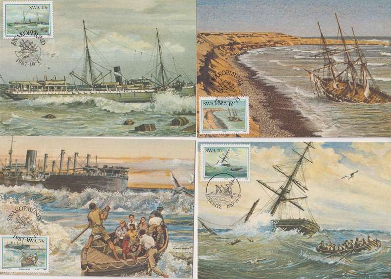 Maxi Cards / Post Cards Set Of 4