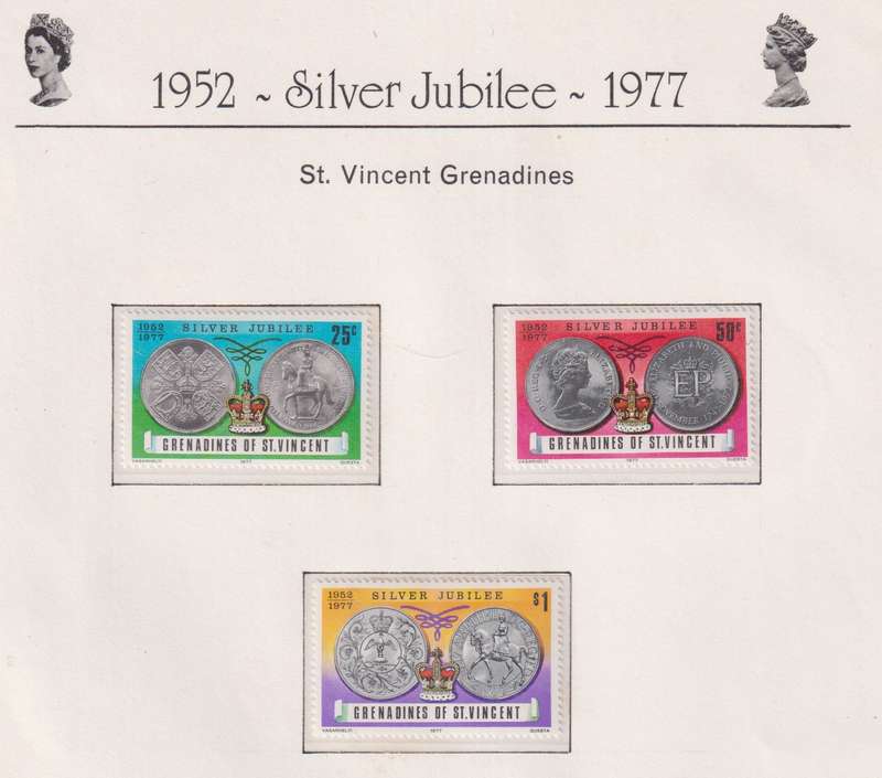 Stamps 1977 The 25th Anniversary of the Reign of Queen Elizabeth II