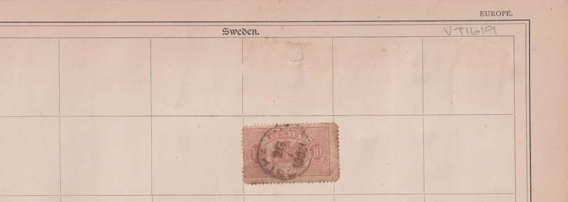 Stamps on paper Mix World