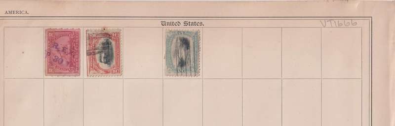 Stamps on paper Mix World