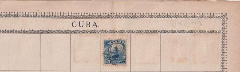 Stamps on paper Mix World