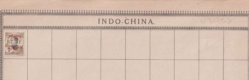 Stamps on paper Mix World