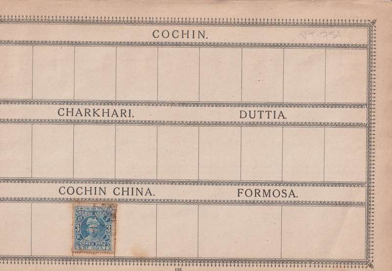 Stamps on paper Mix World