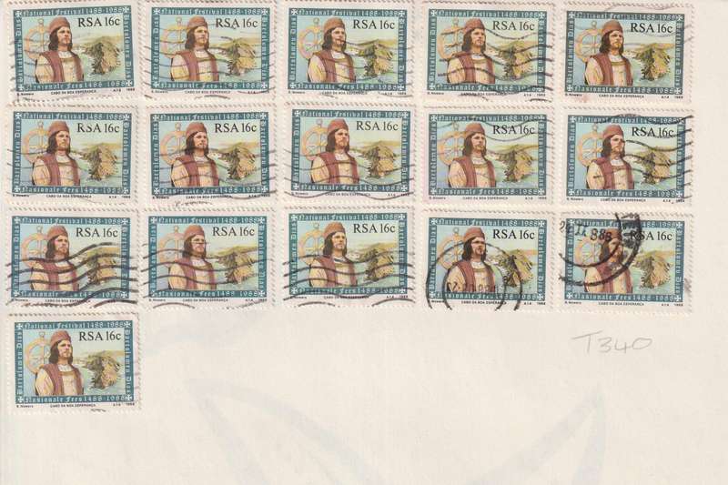Stamps On paper Mixed