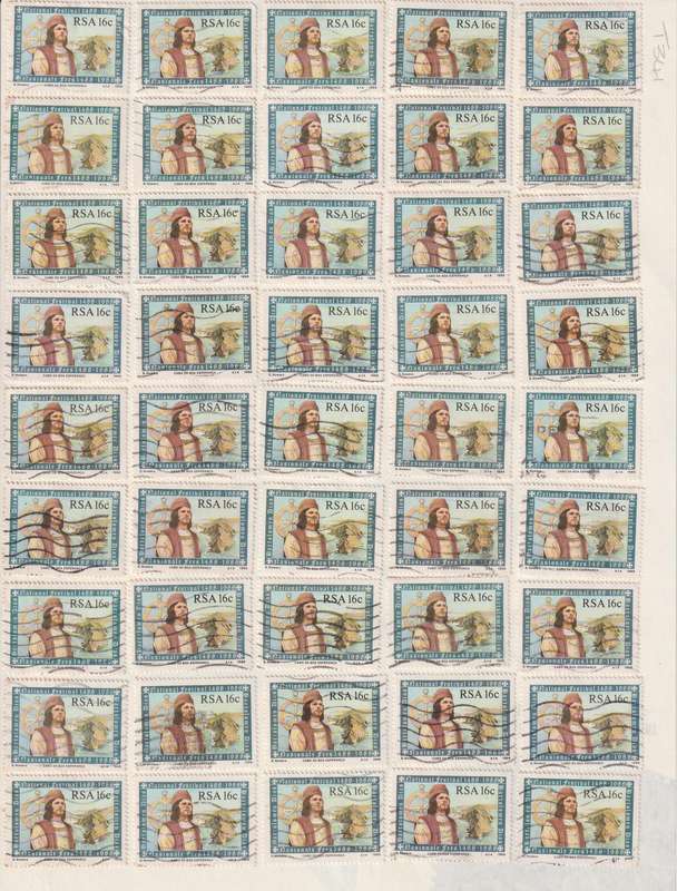 Stamps On paper Mixed