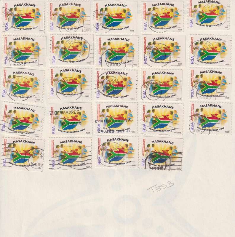 Stamps On paper Mixed