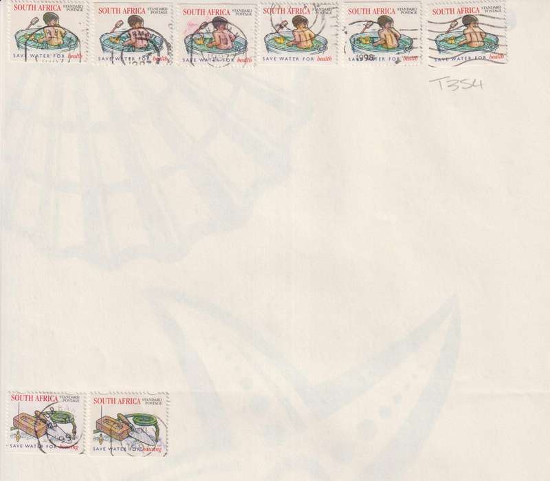 Stamps On paper Mixed