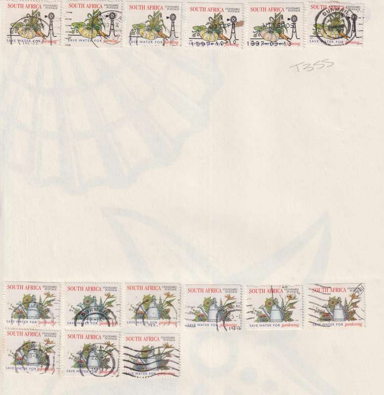Stamps On paper Mixed