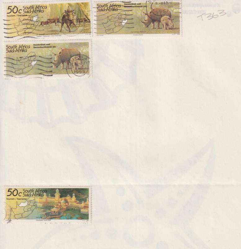 Stamps On paper Mixed