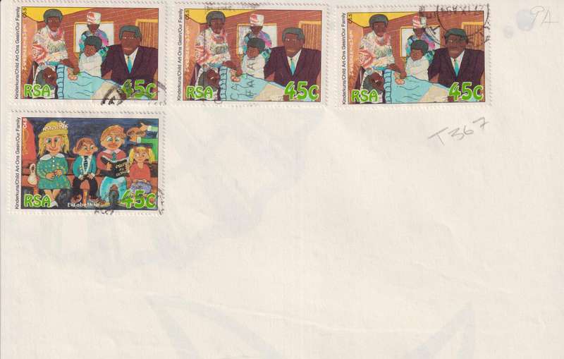 Stamps On paper Mixed