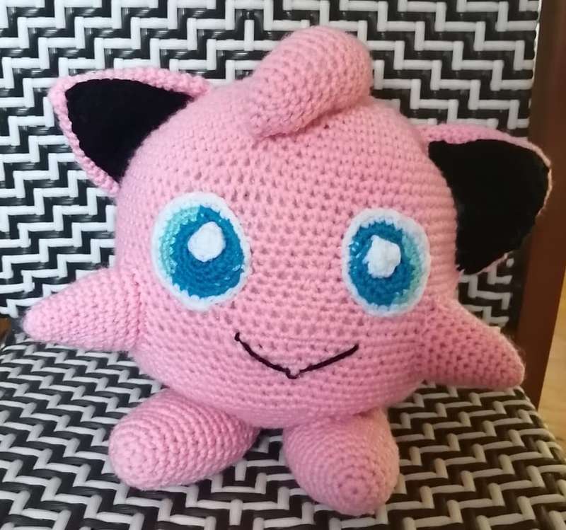 Crochet Plushie Jiggly Puff