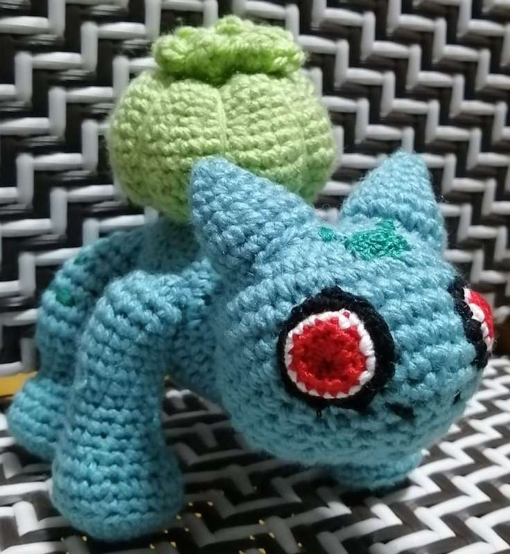 Crochet Plushie Bulbasaur