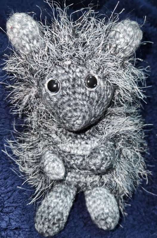 Crochet Plushie Hedgehog