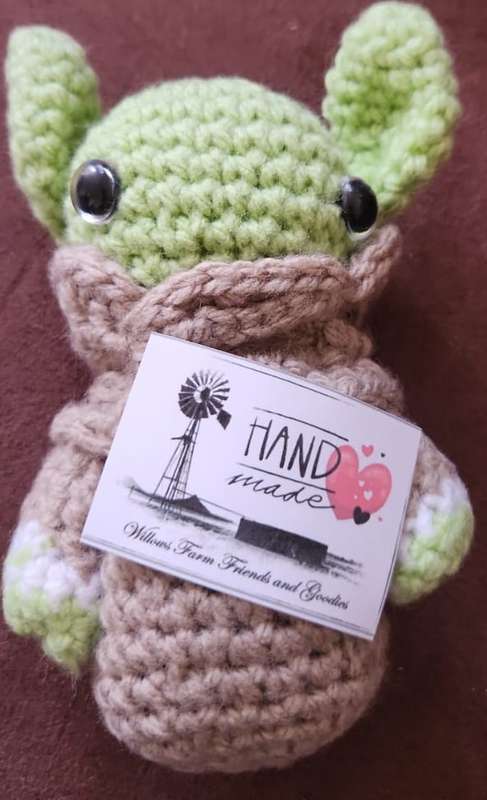 Crochet Plushie Yoda