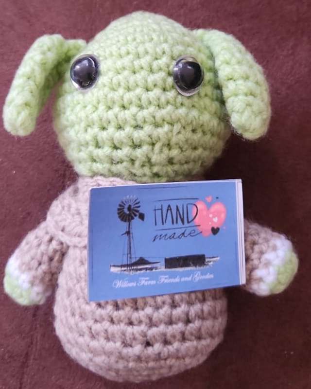 Crochet Plushie Yoda