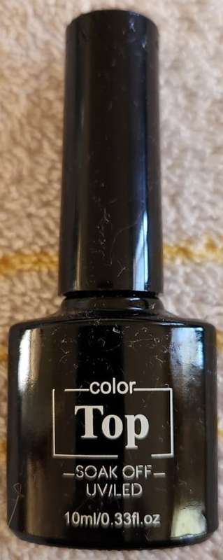 Soak Off UV/LED Gel Nail Polish Topcoat