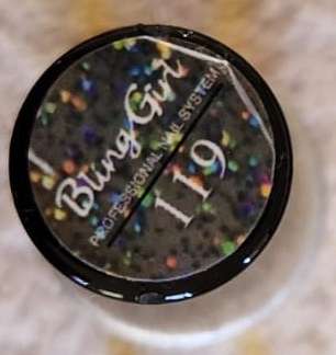 Soak Off UV/LED Gel Nail Polish Bling Girl Silver Glitter