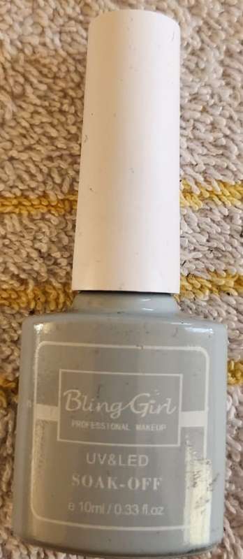 Soak Off UV/LED Gel Nail Polish Bling Girl Gray