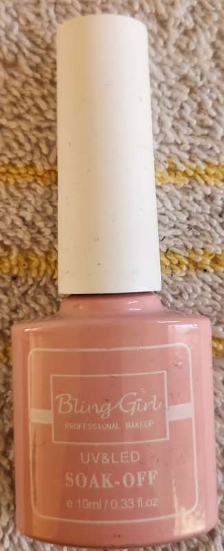 Soak Off UV/LED Gel Nail Polish Bling Girl Pink
