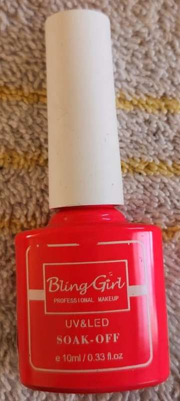 Soak Off UV/LED Gel Nail Polish Bling Girl Pink