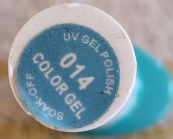 Soak Off UV/LED Gel Nail Polish Bling Girl Blue