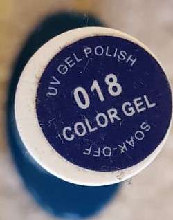Soak Off UV/LED Gel Nail Polish Bling Girl Blue