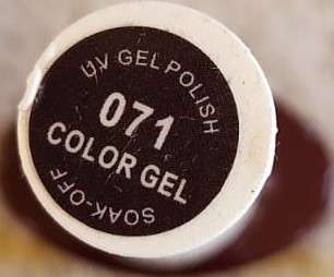 Soak Off UV/LED Gel Nail Polish Bling Girl Red