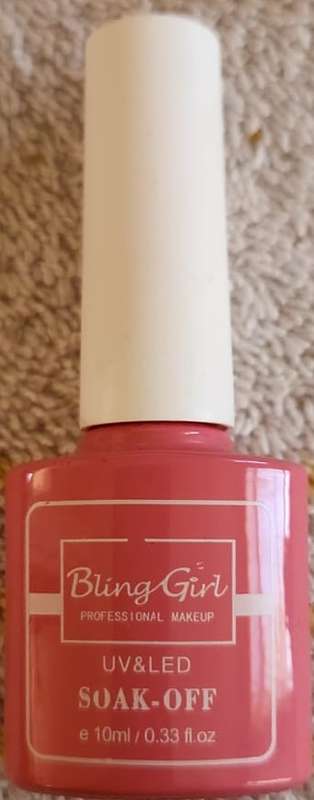 Soak Off UV/LED Gel Nail Polish Bling Girl Pink