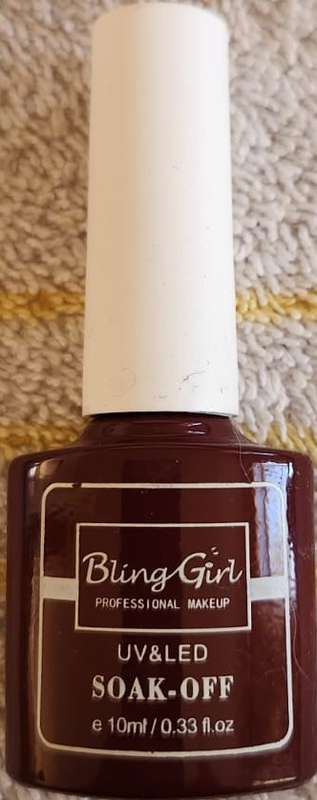 Soak Off UV/LED Gel Nail Polish Bling Girl Red