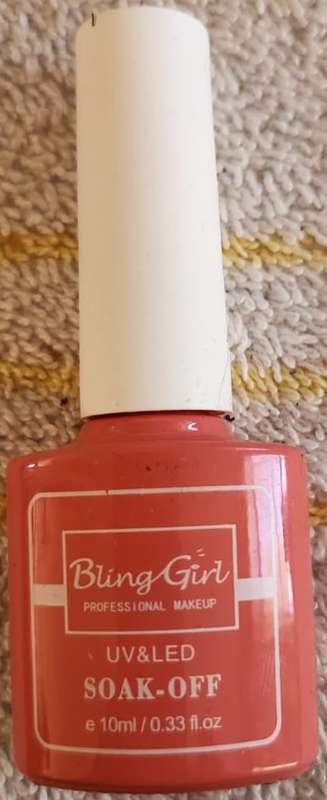 Soak Off UV/LED Gel Nail Polish Bling Girl Pink