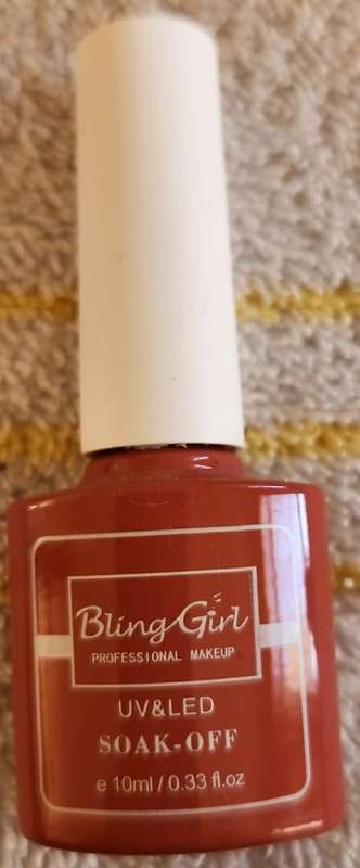Soak Off UV/LED Gel Nail Polish Bling Girl Pink