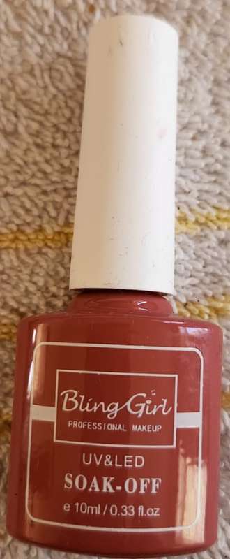 Soak Off UV/LED Gel Nail Polish Bling Girl Pink
