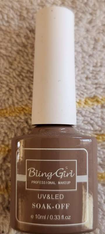 Soak Off UV/LED Gel Nail Polish Bling Girl Nude