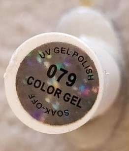 Soak Off UV/LED Gel Nail Polish Bling Girl Silver