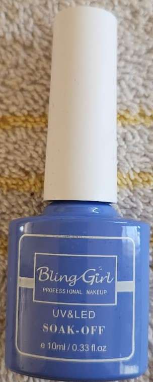 Soak Off UV/LED Gel Nail Polish Bling Girl Purple
