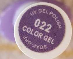 Soak Off UV/LED Gel Nail Polish Bling Girl Purple