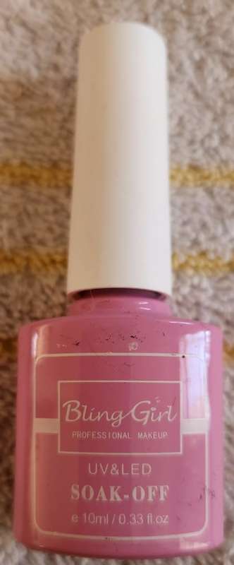 Soak Off UV/LED Gel Nail Polish Bling Girl Pink