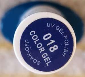 Soak Off UV/LED Gel Nail Polish Bling Girl Blue