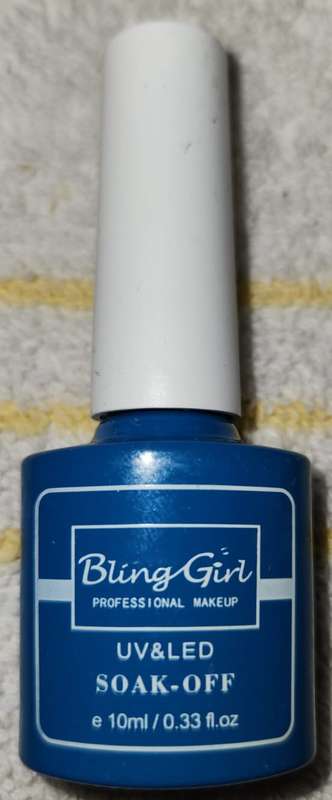 Soak Off UV/LED Gel Nail Polish Bling Girl Blue