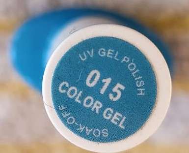 Soak Off UV/LED Gel Nail Polish Bling Girl Blue