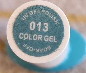 Soak Off UV/LED Gel Nail Polish Bling Girl Blue