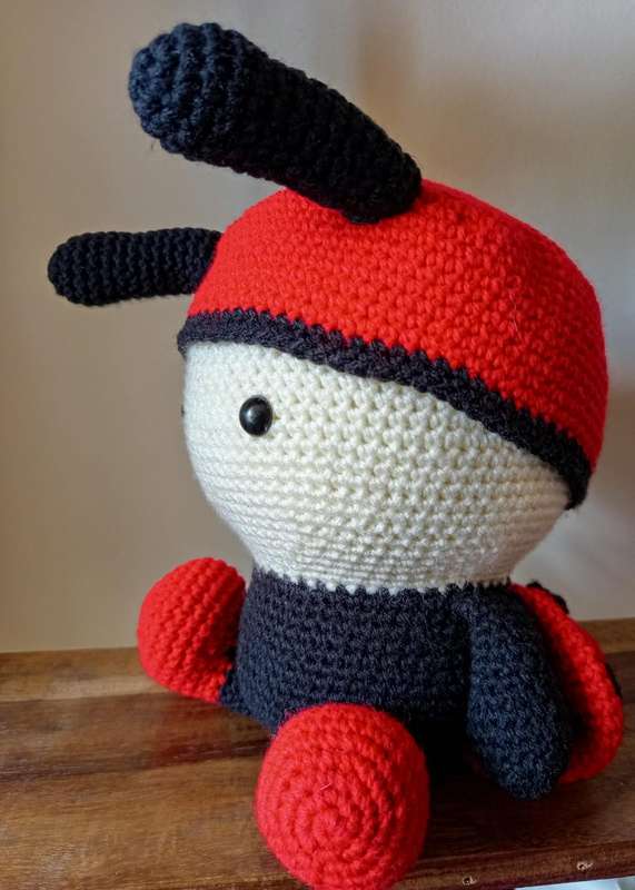 Crochet Plushie Lady Bug