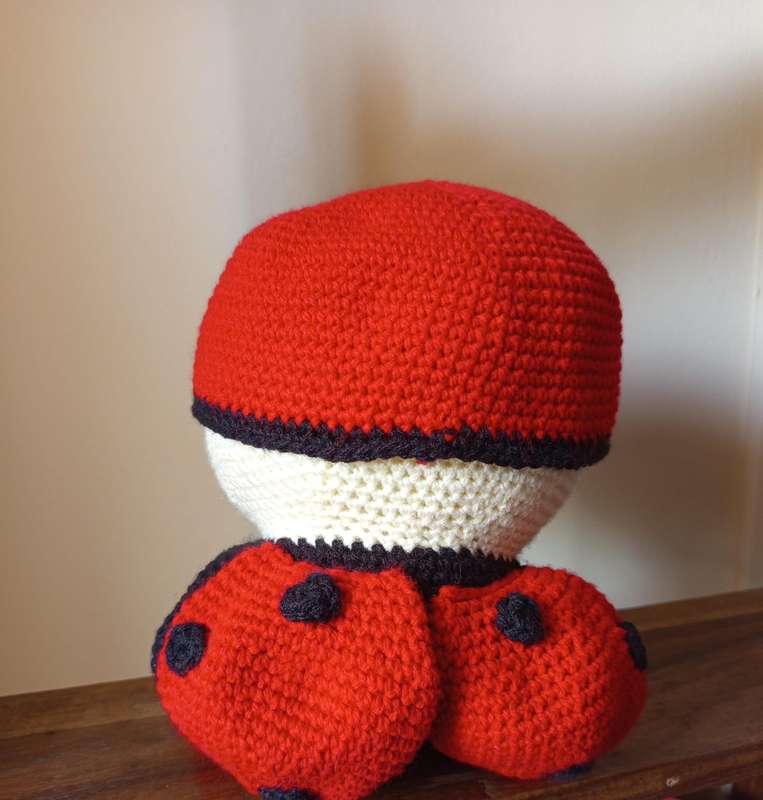 Crochet Plushie Lady Bug