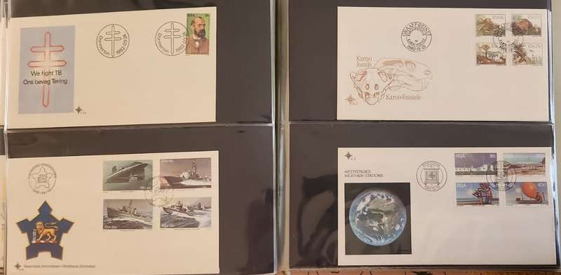 FDC Album RSA 84 Covers