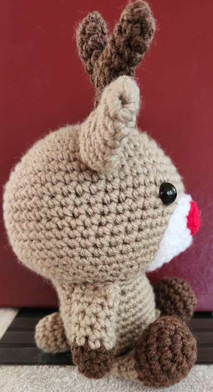 Crochet Plushie Reindeer