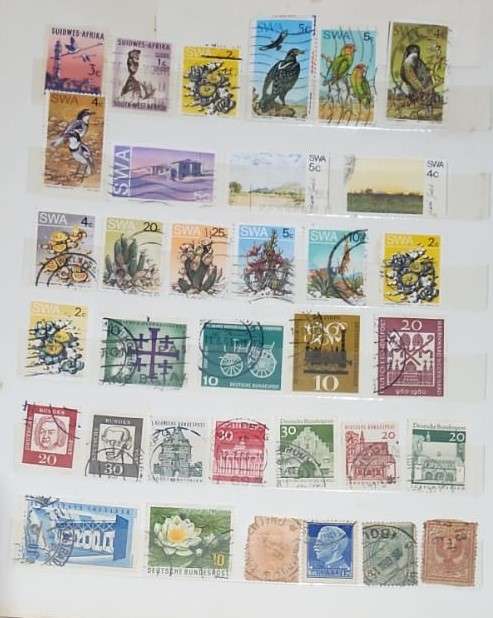 Stamp Album Mix World Not Checked