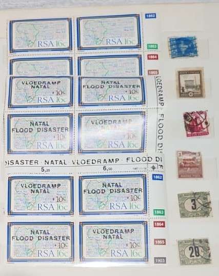 Stamp Album Mix World Not Checked